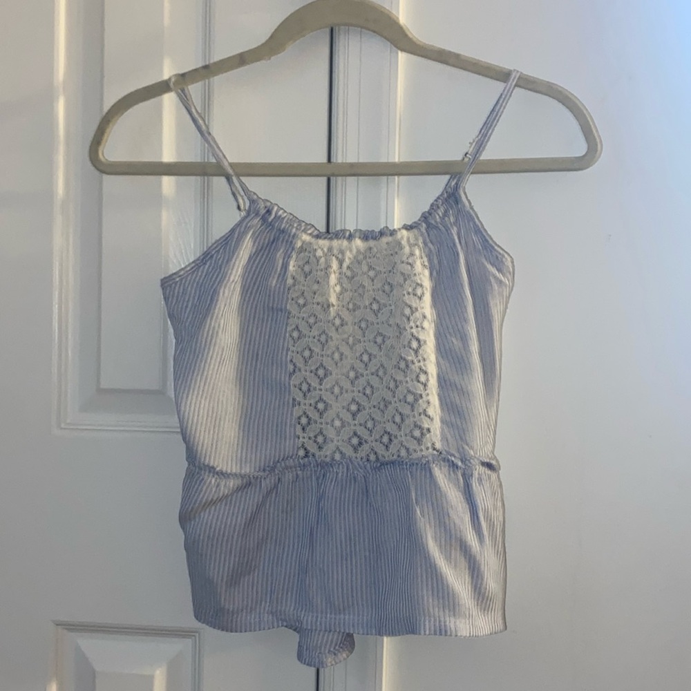 Abercrombie kids lace tank top M